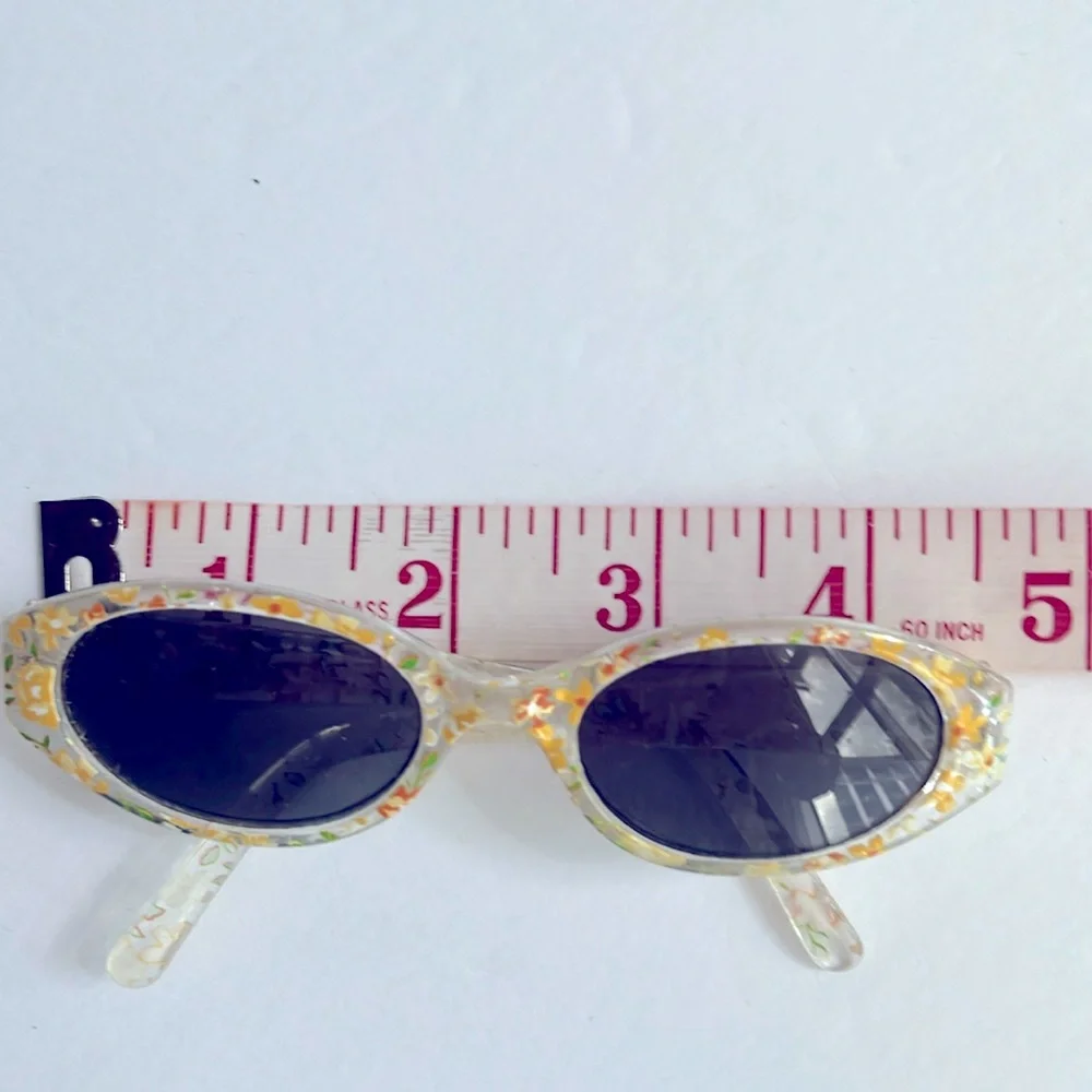The Children's Place Kids Sunglasses Yellow Flowers Vintage Sunnies
